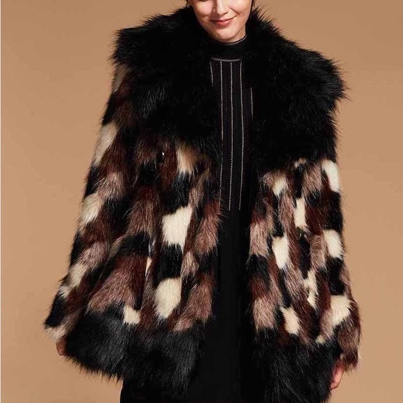 MARC JACOBS
Patchwork Faux Fur Coat oversized - Picture 5 of 8